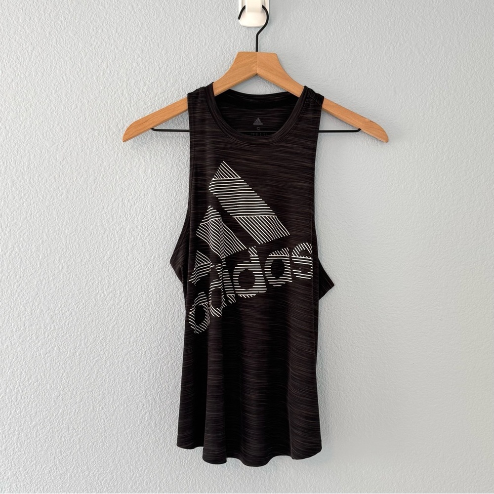 Adidas Training Badge of Sport Tank Top with Logo - Picture 2 of 3